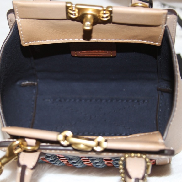 NWT COACH 1941 Troupe 16 Crossbody Bag Leather Purse Handbag - Picture 8 of 9